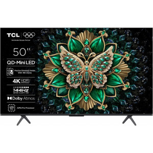 TCL 50C61K 50 4K Ultra HD QD-MiniLED 120Hz Google TV Dolby Vision HDMI 2.1 Smart TV