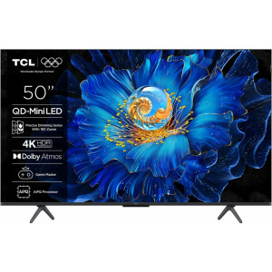 TCL 50C6KS  50 4K Ultra HD Mini LED Smart TV  Google TV  Dolby Vision  60Hz 2025