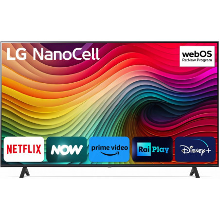 LG NanoCell 50NANO81T6A 50 Ultra HD 4K NanoCell Smart TV WebOS Wifi HDR10 50Hz