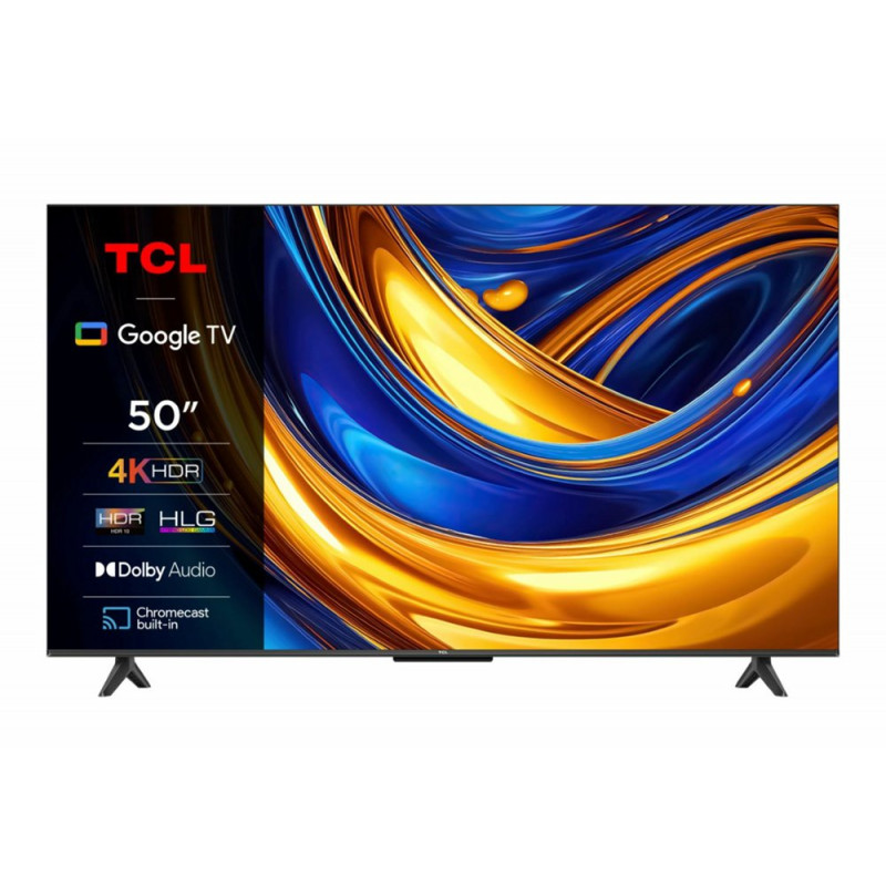 TCL 50P61B 50  4K Ultra HD LED Smart TV  Google TV  Wifi  HDR10  60Hz