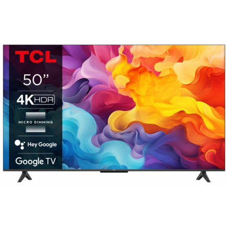 TCL 50P655 50 4K Ultra HD LED Smart TV Google TV HDR10 60Hz