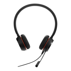 Jabra Evolve 30 II  Bedrade On-ear Headset  USB-A  3.5mm  Zwart