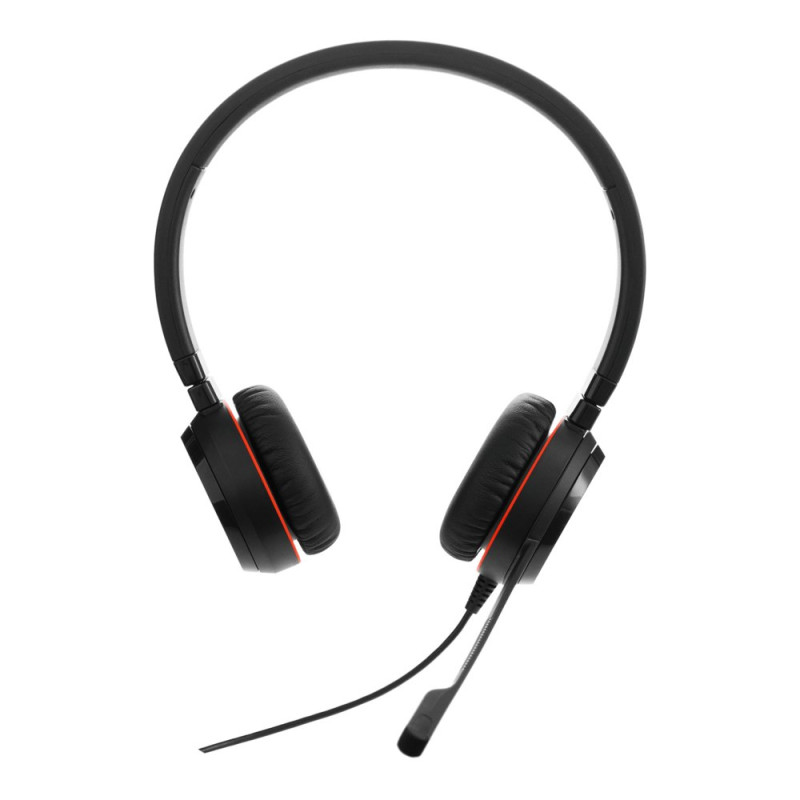 Jabra Evolve 30 II  Bedrade On-ear Headset  USB-A  3.5mm  Zwart