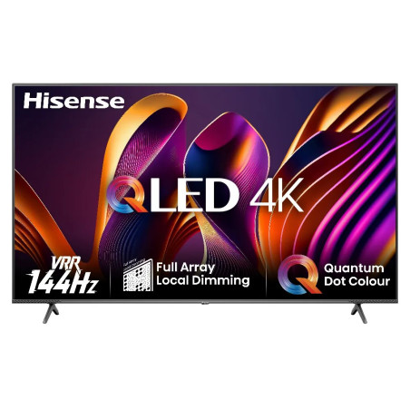 Hisense 55E7NQPRO 55  4K Ultra HD QLED Smart TV  VIDAA  Wifi  Dolby Vision  Local Dimming  Quantum Dot voor Levendige Kl