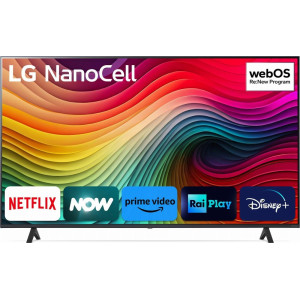 LG NanoCell 55NANO81T6A  55 4K Ultra HD NanoCell Smart TV  WebOS  HDR10  50Hz