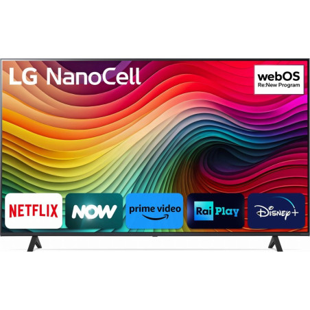 LG NanoCell 55NANO81T6A  55 4K Ultra HD NanoCell Smart TV  WebOS  HDR10  50Hz