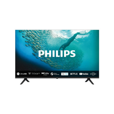 Philips 55PUS700912  55 Ultra HD 4K LED Smart TV  Titan OS  Wifi  HDR10  Dolby Vision  Slank Design  Pixel Precise Ul