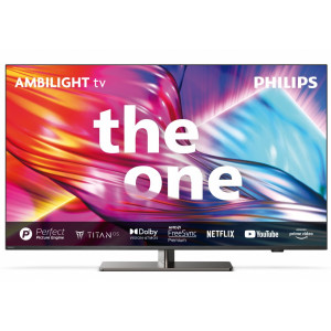 Philips The One 55PUS8949 55 4K Ultra HD LED Ambilight Smart TV Titan OS Dolby Vision AI Sound 144Hz