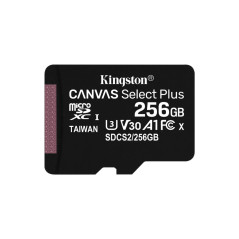 Kingston Canvas Select Plus MicroSDXC 256GB Class 10 UHSI U1