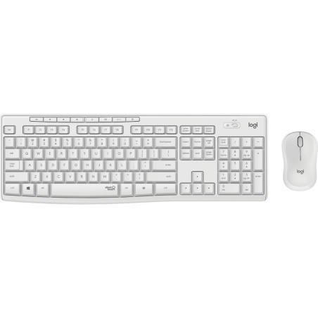 Logitech MK295 toetsenbord RF Draadloos QWERTY US International Wit