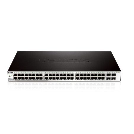 DLink DGS121052 netwerkswitch Managed L2 Gigabit Ethernet 101001000 1U Zwart