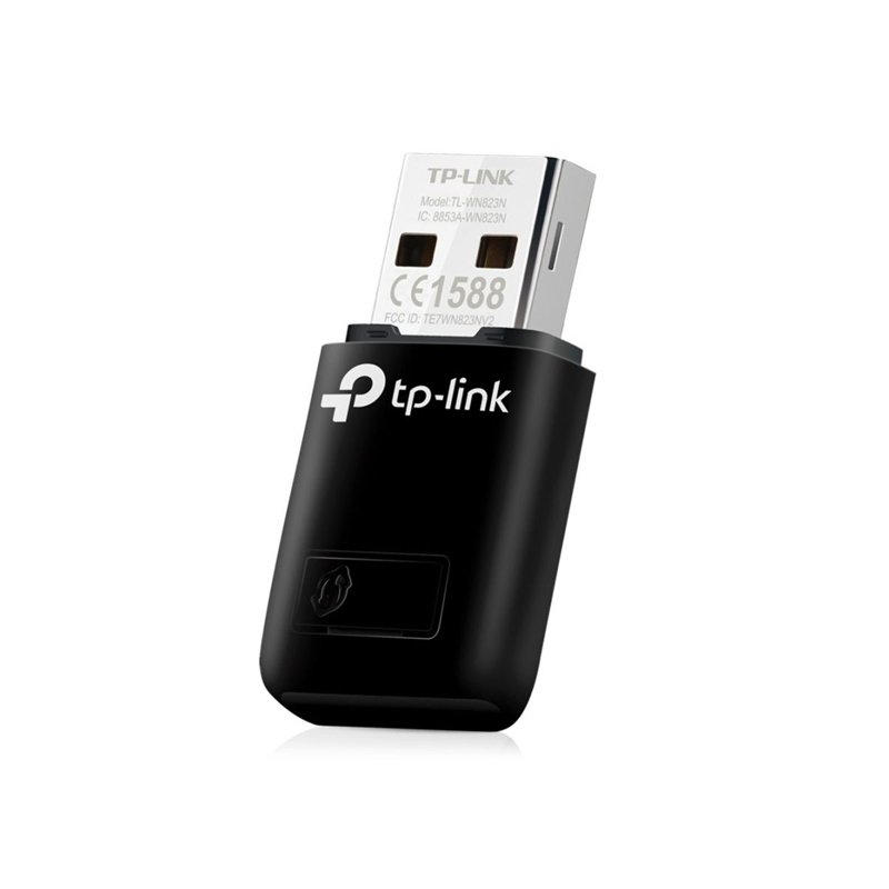 TP-Link TL-WN823N | Wi-Fi 4 USB Nano Adapter | 300 Mbps | 2,4 GHz | USB 2.0
