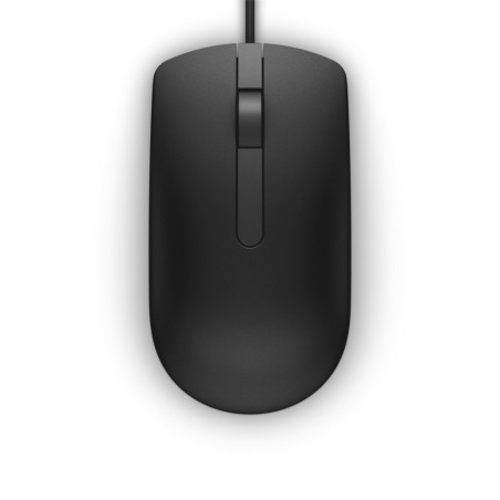 Dell MS116 Bekabelde Muis Links en Rechtshandig USBA 1000 DPI Zwart