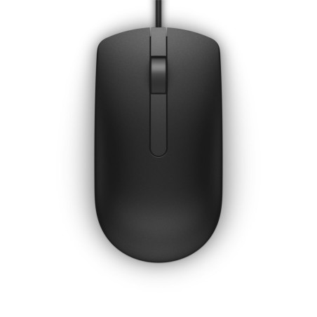 Dell MS116 Bekabelde Muis Links en Rechtshandig USBA 1000 DPI Zwart