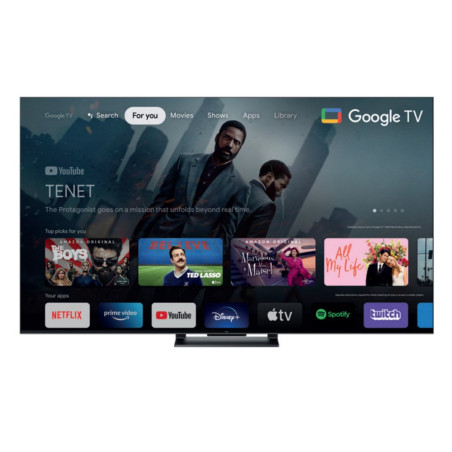 TCL C74 65 Ultra HD 4K QLED Smart TV Wifi Google TV Local Dimming Dolby Vision 144Hz