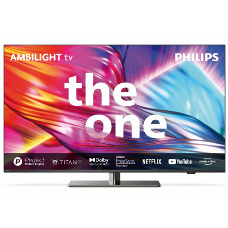 Philips The One 65PUS894912  65 Ultra HD 4K  LED Smart TV  Wifi  Titan OS  HDR10  144Hz