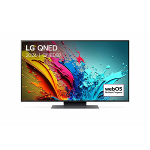 LG 65QNED87T6B 65  Ultra HD 4K QNED Smart TV  WebOS  Wifi  Local Dimming voor Diepe Zwarttinten  100Hz