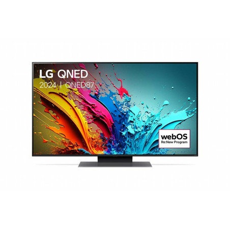 LG 65QNED87T6B 65  Ultra HD 4K QNED Smart TV  WebOS  Wifi  Local Dimming voor Diepe Zwarttinten  100Hz