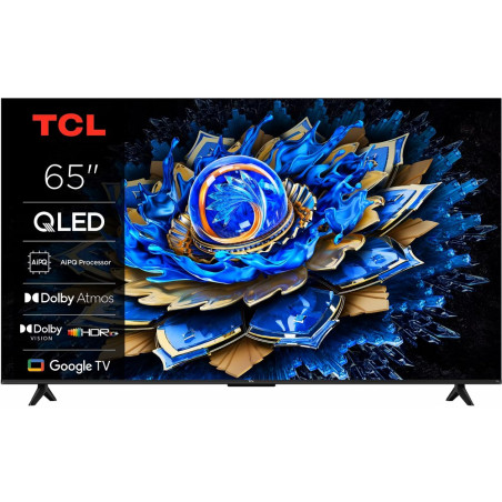 TCL 65T69C  65 4K Ultra HD QLED Smart TV  60Hz  Google TV  Wifi  Dolby Vision  HDMI 2.1 (2025)