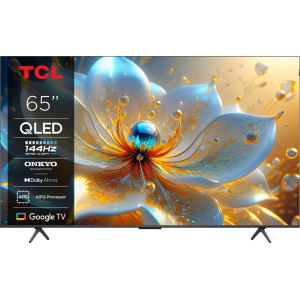 TCL 65T8C 65 4K Ultra HD QLED Smart TV 120Hz Google TV Wifi Dolby Vision HDMI 2.1 (2025)