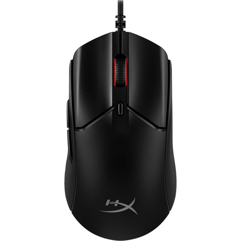 HyperX Pulsefire Haste 2  Bedrade Gaming Muis  Rechtshandig  USB-A  26000 DPI  Zwart