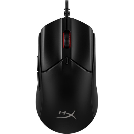 HyperX Pulsefire Haste 2  Bedrade Gaming Muis  Rechtshandig  USB-A  26000 DPI  Zwart
