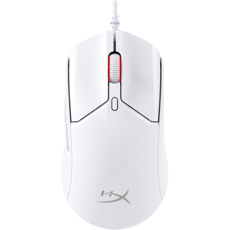 HyperX Pulsefire Haste 2  Bedrade Gaming Muis  Rechtshandig  USB-A  26000 DPI  Wit