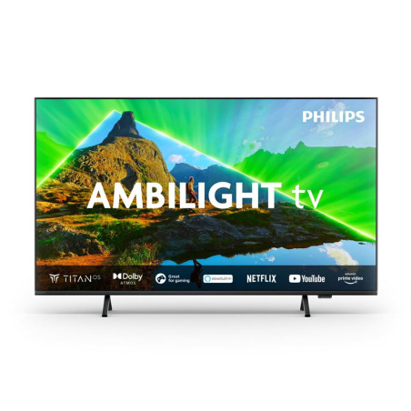 Philips 65PUS831912 75 Ultra HD 4K LED Smart TV met Ambilight Titan OS Wifi HDR10 voor Haarscherpe Beelden Sfeervo