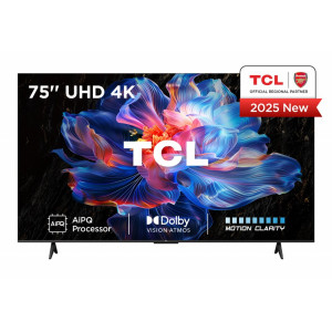 TCL 75V6C  75 4K Ultra HD DLED  Google TV  Dolby Vision  60Hz  HDMI 2.1  Smart TV