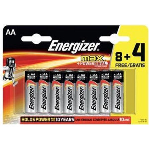 Energizer Max Plus  AAbatterijen  Alkaline  12pack