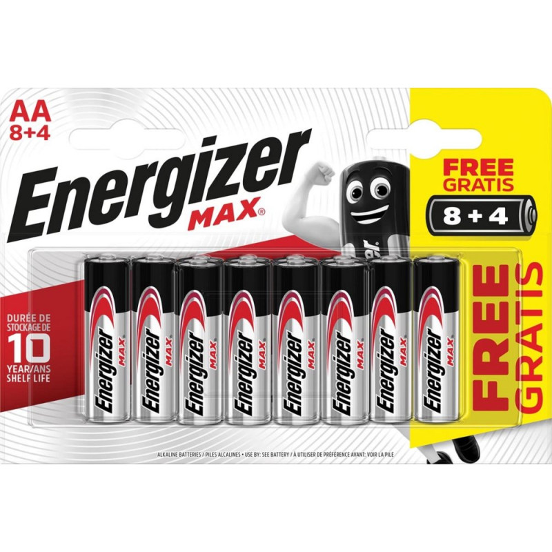 Energizer Max  AAbatterijen  Alkaline  84pack