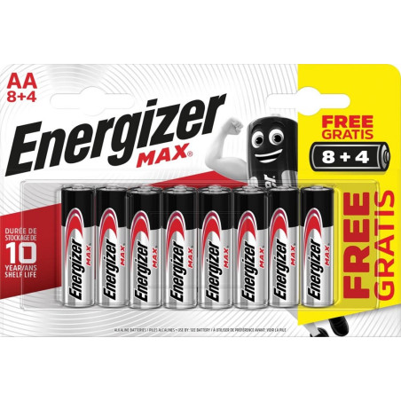 Energizer Max  AAbatterijen  Alkaline  84pack