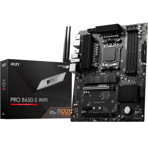 MSI PRO B650-S WIFI  Socket AM5  AMD B650  4xDDR5  ATX  Moederbord