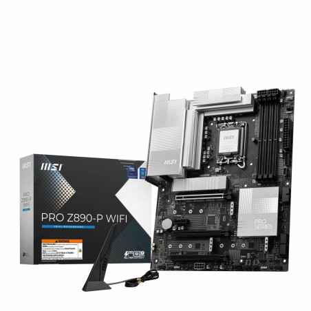 MSI PRO Z890-P WIFI  Socket LGA 1851  Intel Z890  4xDDR5  ATX  Moederbord