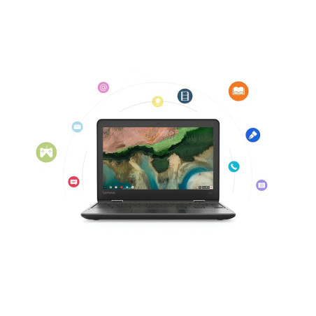 Lenovo 300e Convertible Chromebook 116 HD Touch IPS Intel N4020 4GB RAM 32GB Flash Renewed