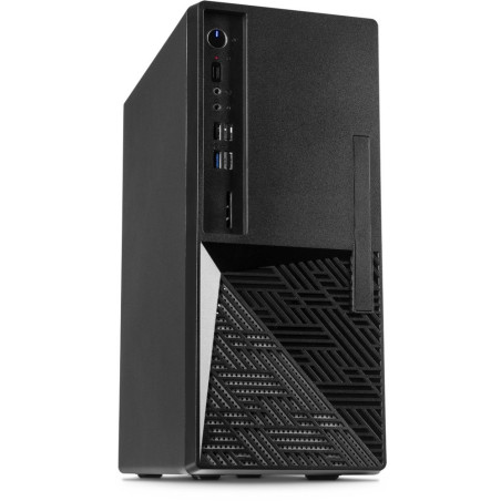 Inter-Tech S-703 Micro Tower Case Zwart