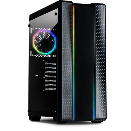 InterTech S3901 Impulse RGB  Tower Case  Zwart