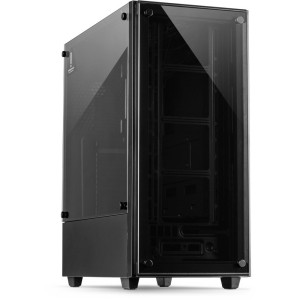 InterTech C303 Mirror  Tower Case  Zwart