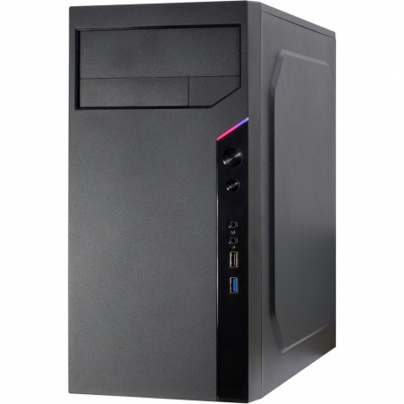 Inter-Tech IT-6505 Reto Micro Tower Case Zwart