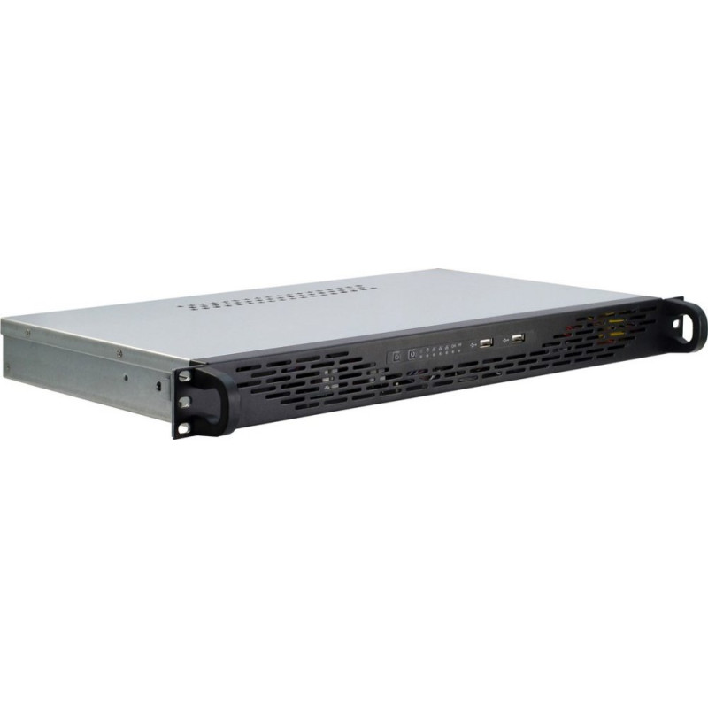 Inter-Tech 1U K-125L  Server Rack Case  Grijs  Mini-ITX