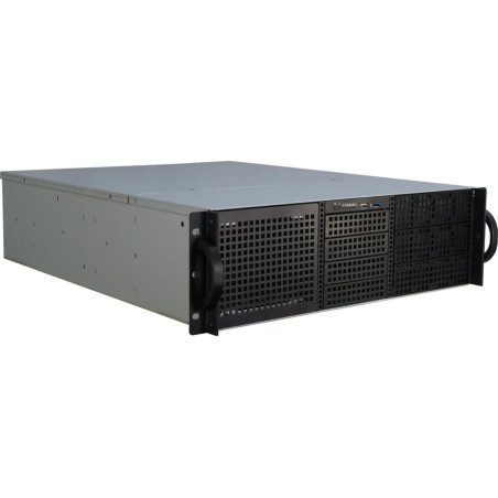 Inter-Tech 3U-30240 Server Rack Case Zwart