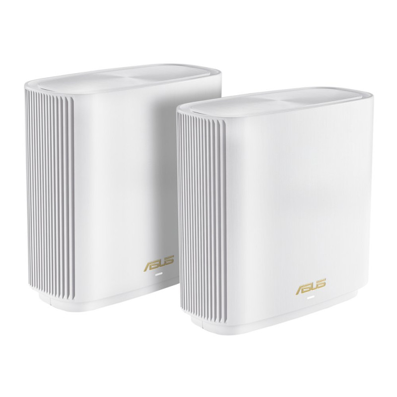 ASUS ZenWiFi XT9 2pack  Triband WiFi 6 Mesh Router  Gigabit Ethernet  AX7800
