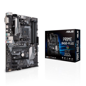 ASUS PRIME B450PLUS Socket AM4 AMD B450 4xDDR4 ATX Moederbord