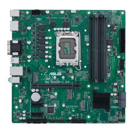 ASUS PRO B660M-C D4-CSM Socket LGA 1700 Intel B660 4xDDR4 Micro-ATX Moederbord