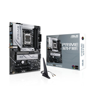ASUS PRIME X670P WIFI  Socket AM5  AMD X670  4xDDR5  ATX  Moederbord