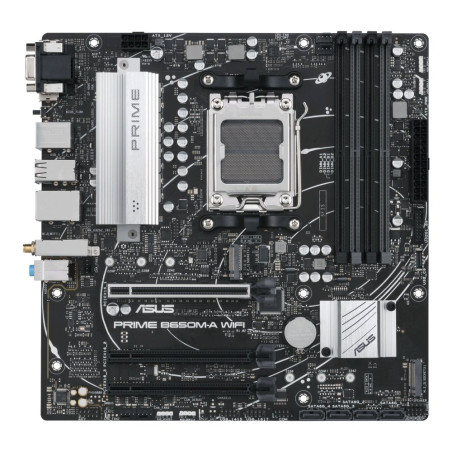 ASUS PRIME B650M-A WIFI  Socket LGA 1700  Intel B760  4xDDR5  Micro-ATX  Moederbord