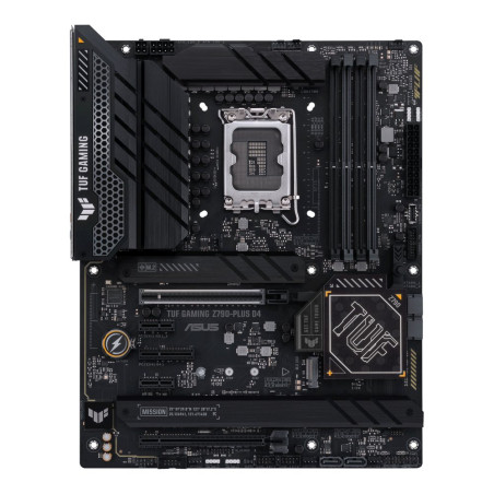 ASUS TUF GAMING Z790PLUS D4  Socket LGA 1700  Intel Z790  4xDDR4  ATX  Moederbord