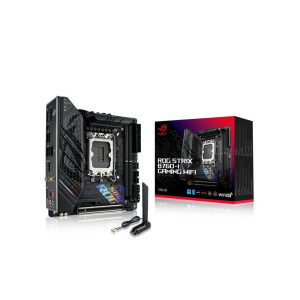 ASUS ROG STRIX B760-I GAMING WIFI  Socket LGA 1700  Intel B760  2xDDR5  Mini-ITX  Moederbord