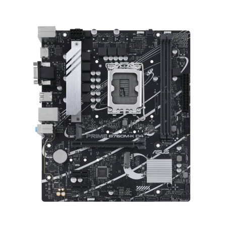 ASUS PRIME B760MK D4 Socket LGA 1700 Intel B760 2xDDR4 MicroATX Moederbord