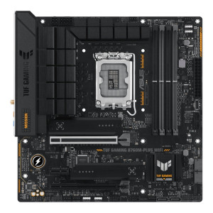 ASUS TUF Gaming B760M-Plus WIFI  Socket LGA 1700  Intel B760  4xDDR5  Micro-ATX  Moederbord